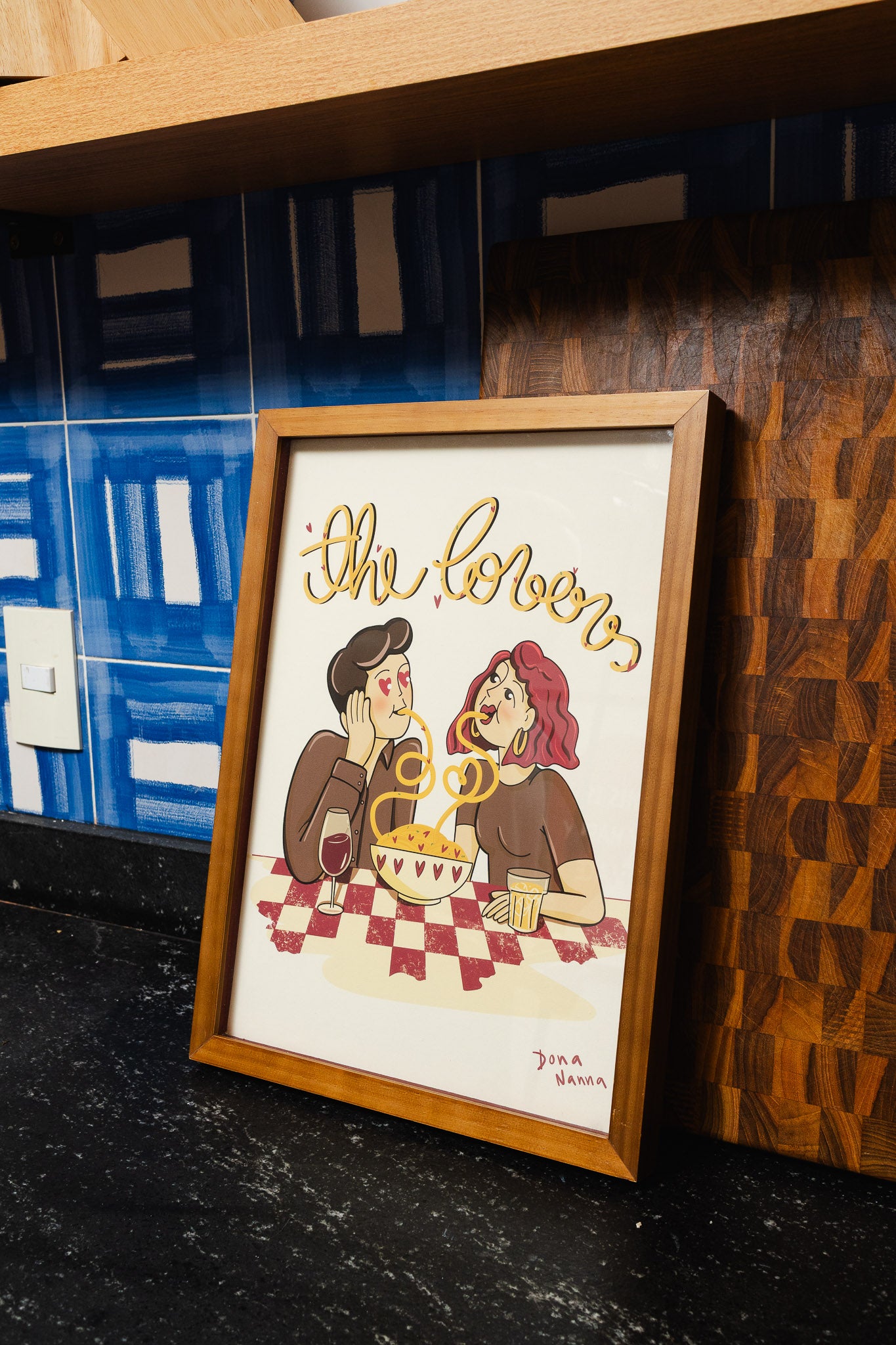 QUADRO "THE LOVERS"