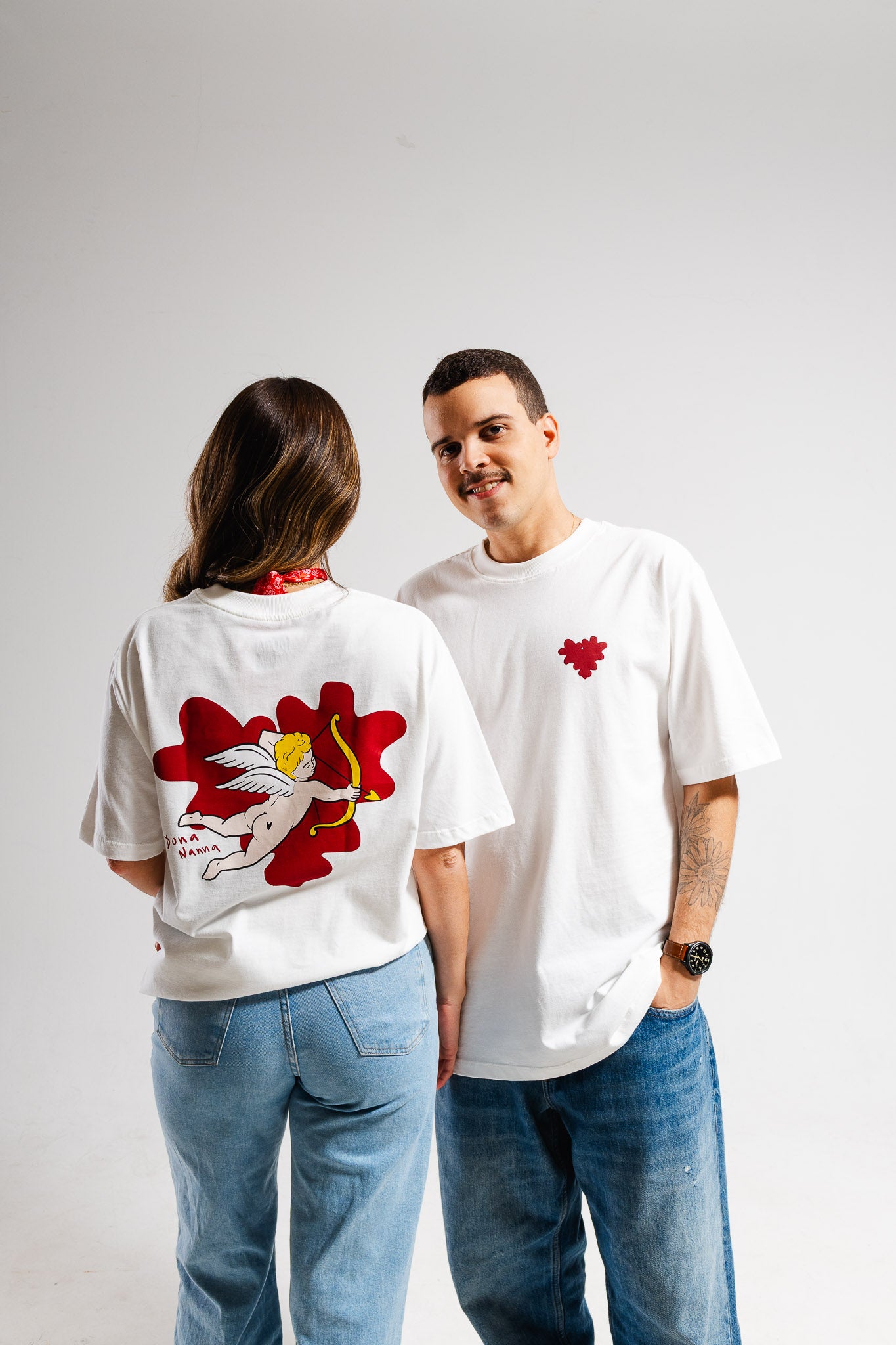 CAMISETA CUPIDO OFF OVERSIZED