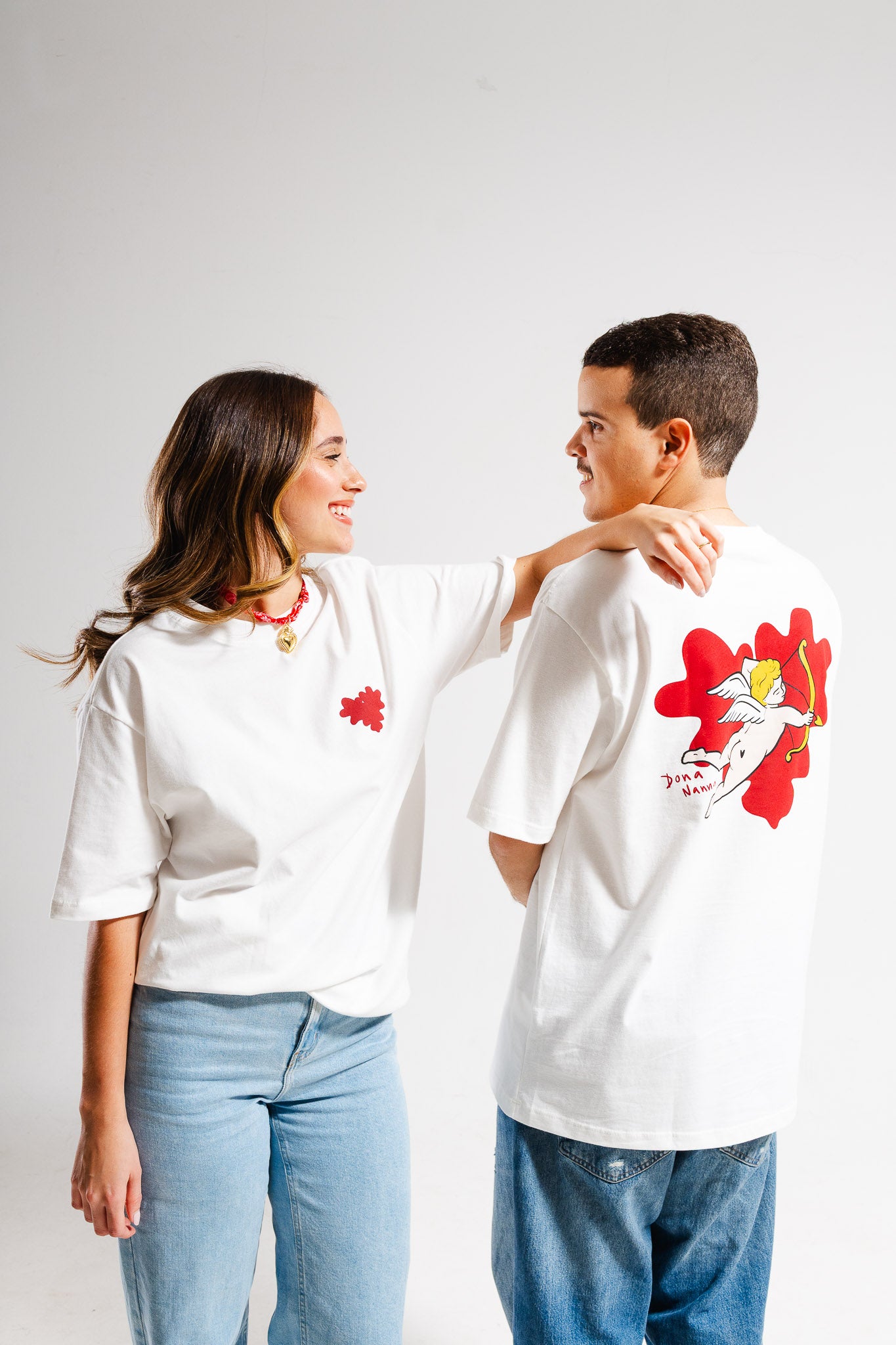 CAMISETA CUPIDO OFF OVERSIZED