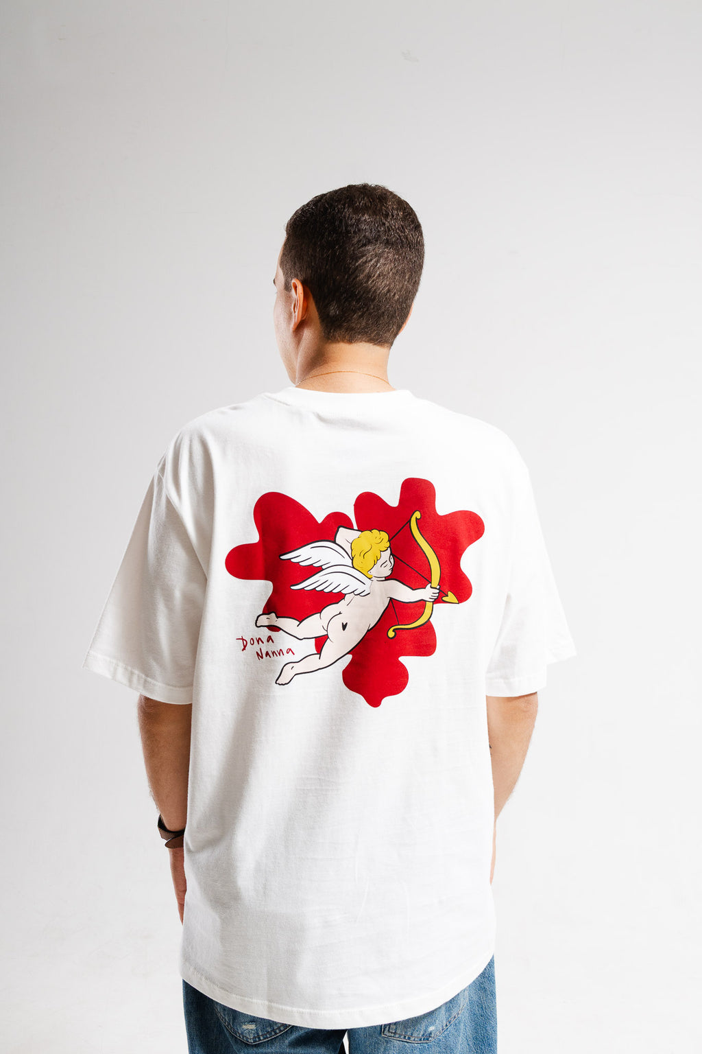 CAMISETA CUPIDO OFF OVERSIZED